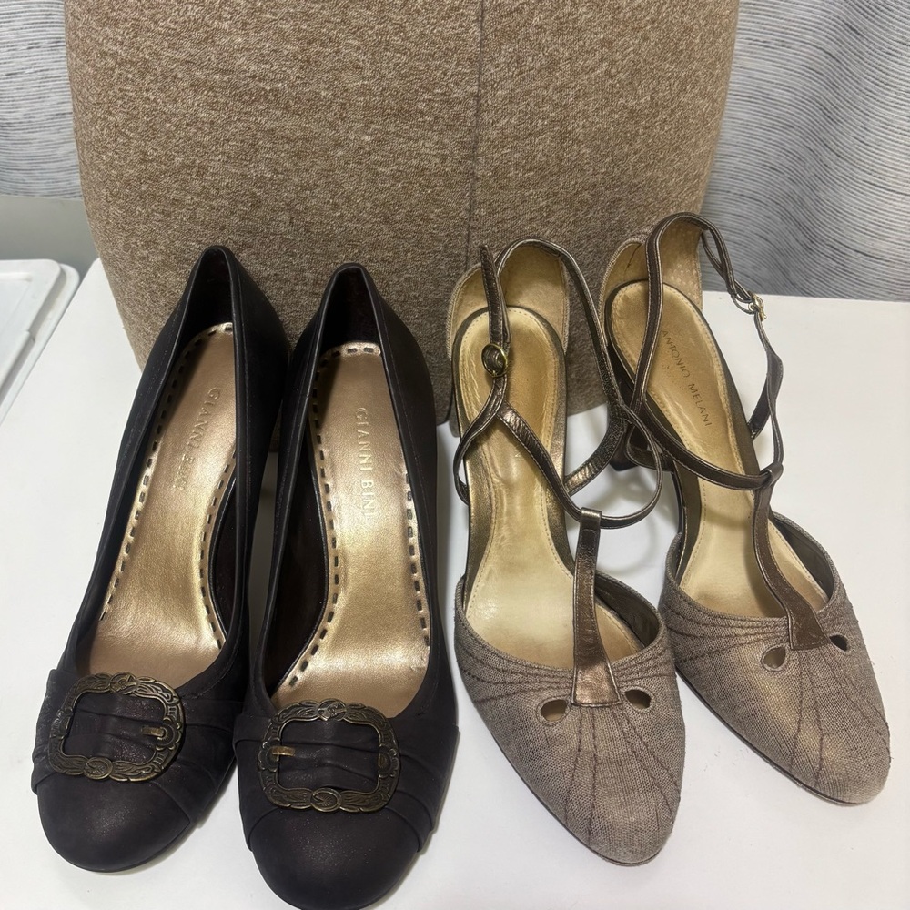 Lot of 2 pairs of Women's Heels-Size